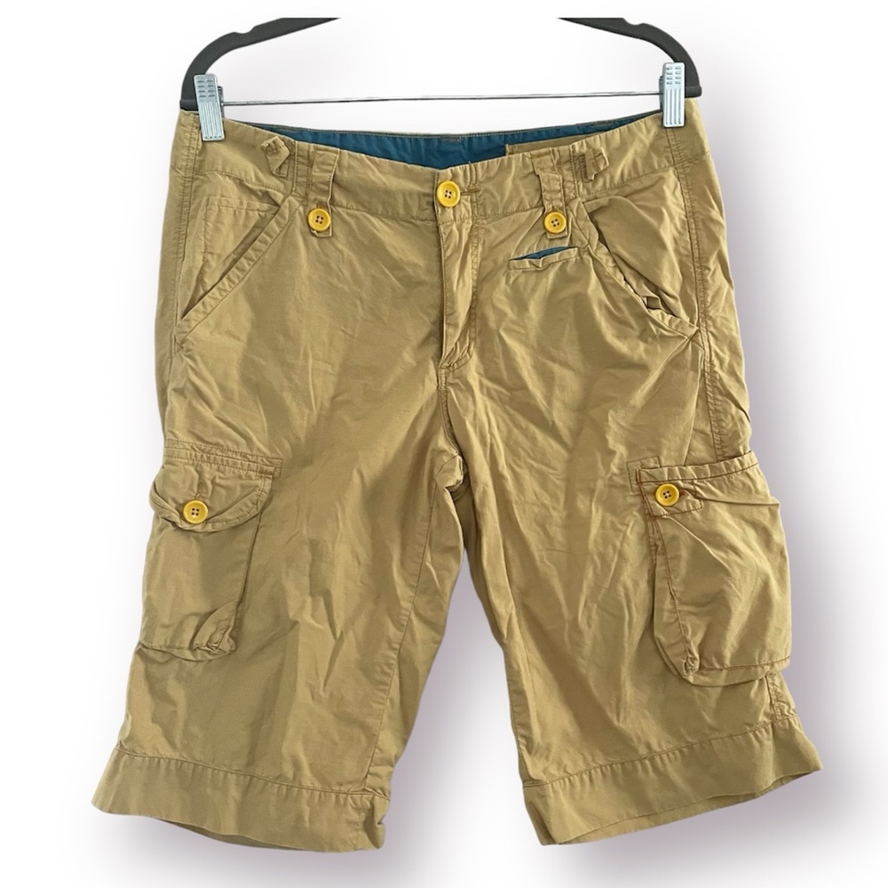 G1 GOODS Cargo Bermuda Shorts Capris Low Rise Y2K Size 10